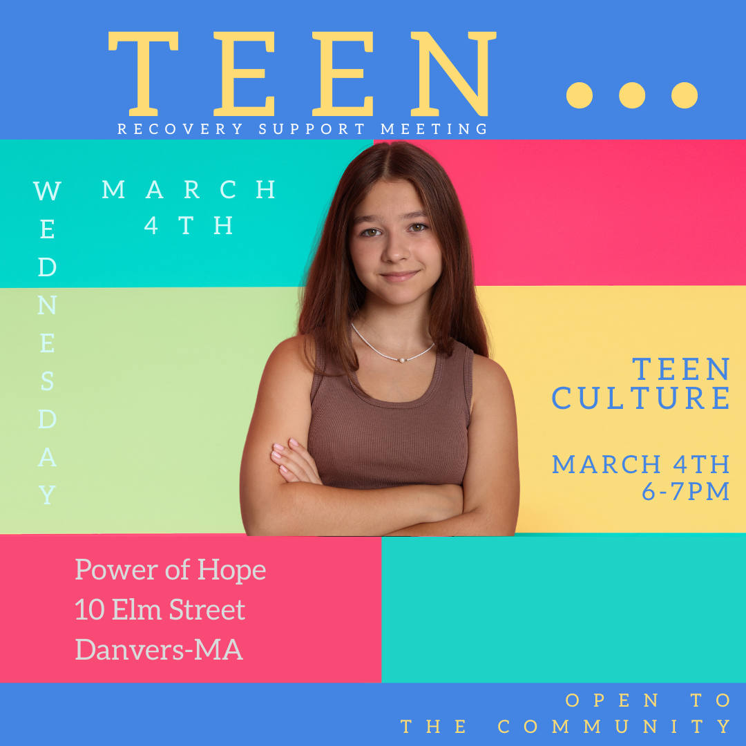 POH Teen Recovery Support Meeting 3.3.26
